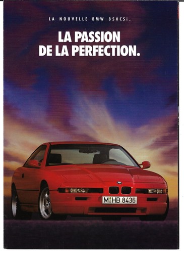 Bmw 850 csi - 1992-93, export